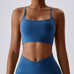 Quick-Dry Barely-There Sports Bra – Breathable Yoga & Workout Top