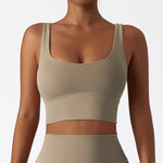 Breathable Cloud-Feel High-Impact Sports Bra – Quick-Dry Supportive Workout Tank