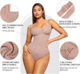 Shapewear Bodysuit Sculpting Body Shaper for Women Tummy Control Seamless Butt Lifting Shaper