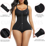 Tummy Control Shapewear for Women Fajas Colombianas Zipper Full Bust Body Shaper