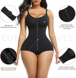 Tummy Control Shapewear for Women Fajas Colombianas Zipper Full Bust Body Shaper