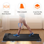 Walking Pad 300 lb Capacity, Desk Treadmill for Home Office