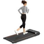 Walking Pad Under Desk Treadmill, LED Display and Remote Control Portable Treadmill for Home and Office