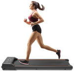 Walking Pad Under Desk Treadmill, LED Display and Remote Control Portable Treadmill for Home and Office