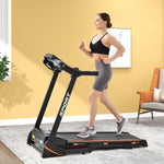 Folding Electric 3.5HP Treadmill With Incline Medium Running Machine