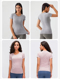 BreezeFit Spring-Summer Women's Short Sleeve Tee