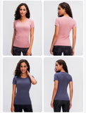 BreezeFit Spring-Summer Women's Short Sleeve Tee