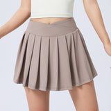 NU Flex High-Waisted Yoga Skirt with Built-in Shorts