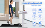 2 in 1 Under Desk Jogging Running Machine for Home Gym Office