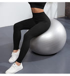 Women's sports tight high waisted fitness pants seamless yoga pants legging