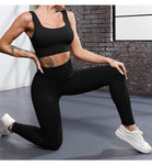 Women's sports tight high waisted fitness pants seamless yoga pants legging