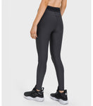 High-Waisted Colorblock Compression Leggings – Sculpting & Stretch for Yoga and Fitness