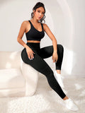 Women's Sexy Line Hip Lifting Sports Tight Pants High Waist Elastic Fitness Pants Running Yoga Pants