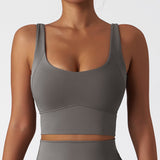 Breathable Cloud-Feel High-Impact Sports Bra – Quick-Dry Supportive Workout Tank