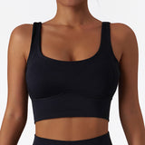 Breathable Cloud-Feel High-Impact Sports Bra – Quick-Dry Supportive Workout Tank