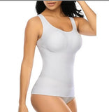 Shaper Top for Women Tummy Control Shapewear Tank Tops Racerback Cami Padded Bra Body Shaper Camisole