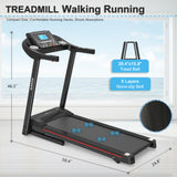 Fitshow App Home Foldable Treadmill with Incline