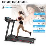 Fitshow App Home Foldable Treadmill with Incline