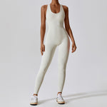 Women's High-Elastic Backless Yoga Jumpsuit