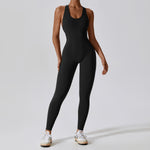 Women's High-Elastic Backless Yoga Jumpsuit