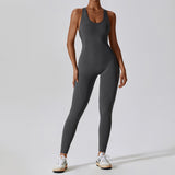 Women's High-Elastic Backless Yoga Jumpsuit