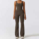 Women's Winter Seamless Compression Jumpsuit for Yoga