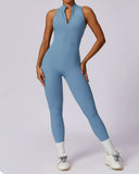 Bare Comfort Zip-Back Yoga Jumpsuit