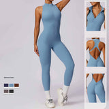 Bare Comfort Zip-Back Yoga Jumpsuit