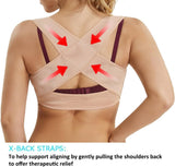 Women Posture Corrector Shapewear Vest Tops Bra Chest Brace Up