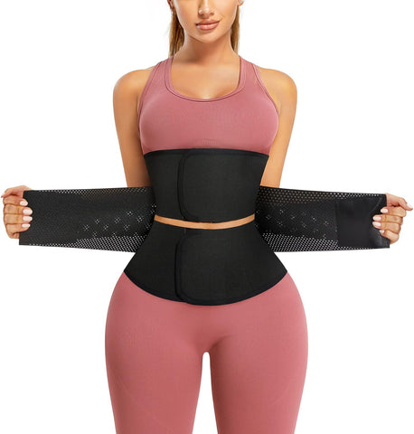 Waist Trainer for Women Workout Waist Cincher Trimmer Underbust Corset Tummy Control Body Shapewear