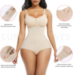 Tummy Control Shapewear for Women Fajas Colombianas Zipper Full Bust Body Shaper