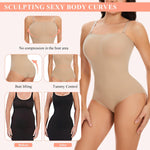 Seamless Body shaping jumpsuit  strapless and abdominal tightening body shaper