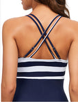 One-Piece Swimsuit for Women Strap Conservative Triangle Swimwear