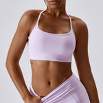 Quick-Dry Barely-There Sports Bra – Breathable Yoga & Workout Top