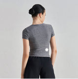 NU Youth Slim-Fit Yoga Tee