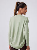 AirFlow Loose-Fit Long-Sleeve Yoga Top – Barely-There Feel, Breathable & Quick-Dry for Training