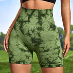 Women's High Waist Seamless Scrunch Butt Yoga Fitness Short