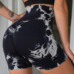 Women's High Waist Seamless Scrunch Butt Yoga Fitness Short