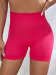 Women's Seamless Knitted Yoga Shorts Honey Peach Hip Lift High Waist Fitness Pants Tight legging