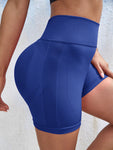 Women's Seamless Knitted Yoga Shorts Honey Peach Hip Lift High Waist Fitness Pants Tight legging