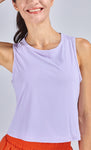 LNU new lightweight yoga outfit for womenloose fit slimming sleeveless cover up