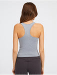 New Y-shaped back yoga vest women's U-neck tight skin training fitness top with pad