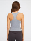 New Y-shaped back yoga vest women's U-neck tight skin training fitness top with pad