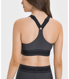 CloudFit High-Impact Colorblock Sports Bra with Adjustable Straps