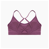 Strappy Back Barely-There Sports Bra – Quick-Dry Yoga & Running Top