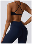 Strappy Back Barely-There Sports Bra – Quick-Dry Yoga & Running Top