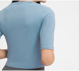 Women's Middle sleeve tight light weight T- shirt