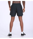 Mens Running 2 in 1 Shorts Workout Gym Training Yoga Sport Inner Compression Tight Perfomance Shorts with Phone Pocket