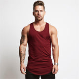 Men's Workout Tank Top Gym Muscle Sleeveless T Shirt(2 Pack,Random Color)