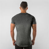 Men's Slimming Shirt Compression Base Layer Slim Muscle Short Sleeve